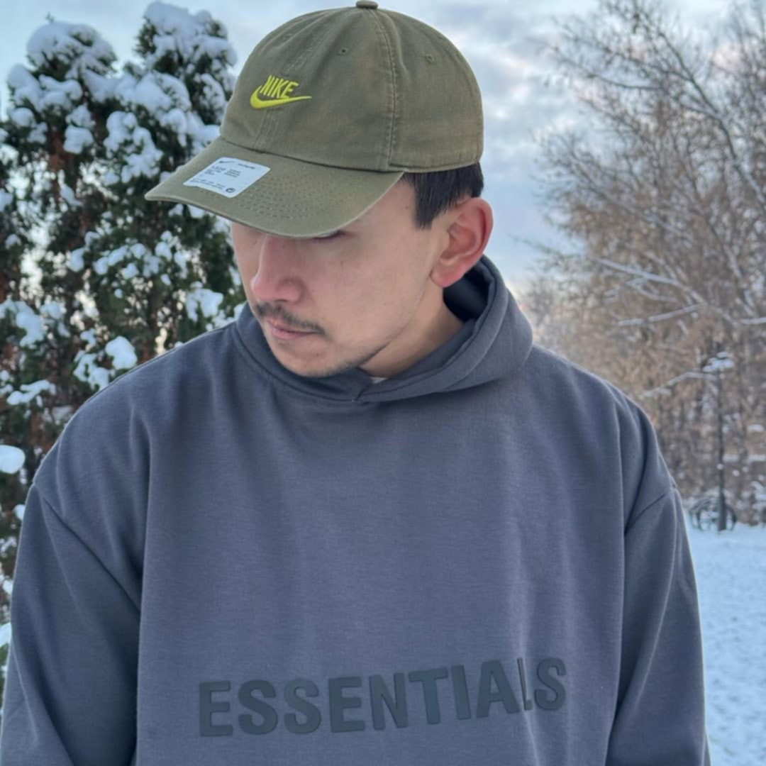 Essentials Hoodie Dark Gray