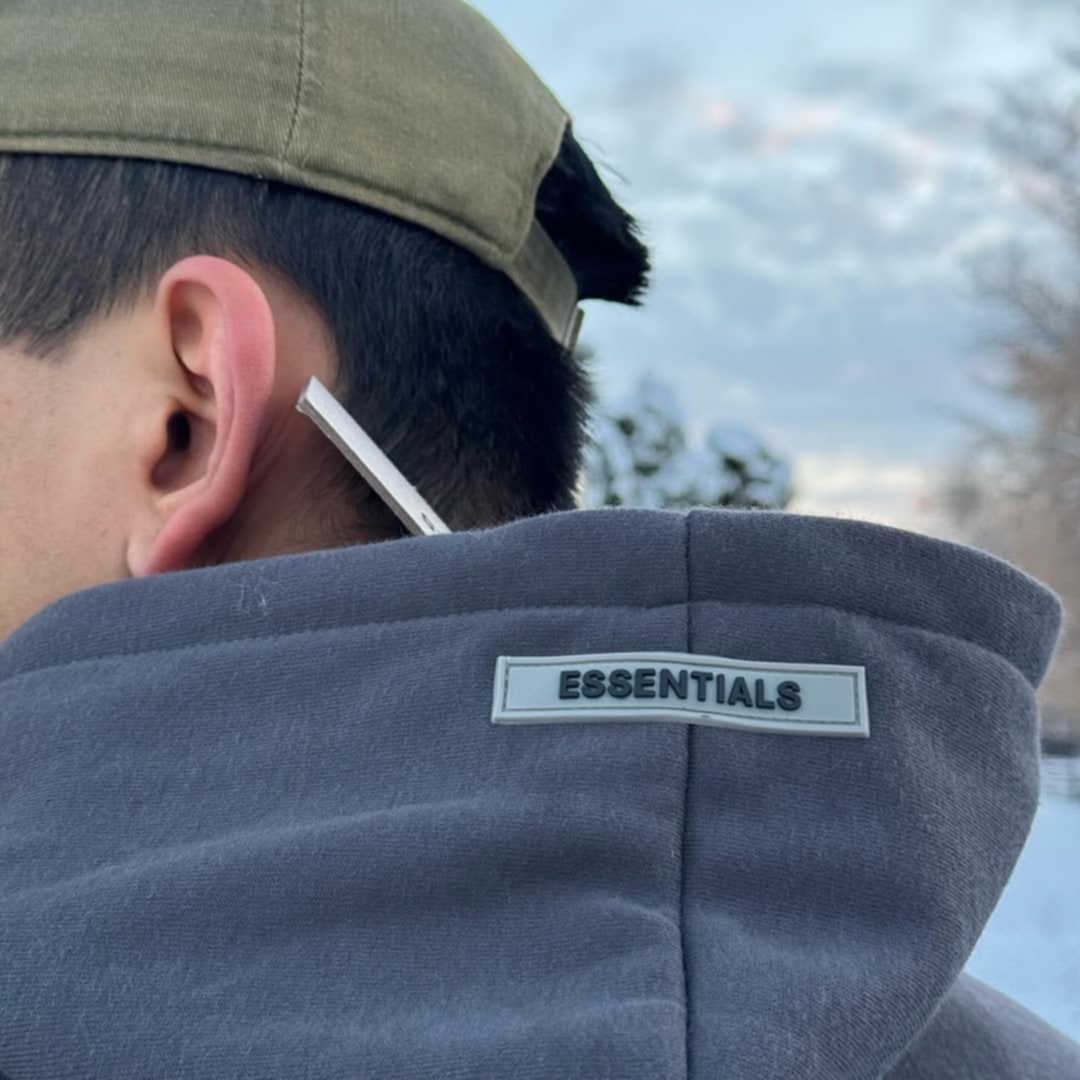Essentials Hoodie Dark Gray