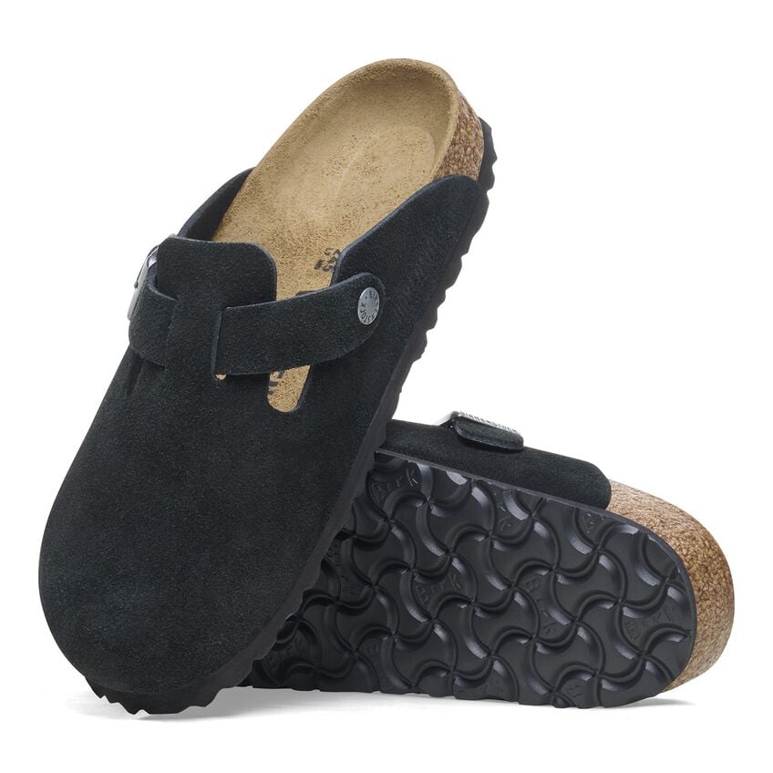 BIRKENSTOCK® BOSTON CORK CLOGS OFF-WHITE
