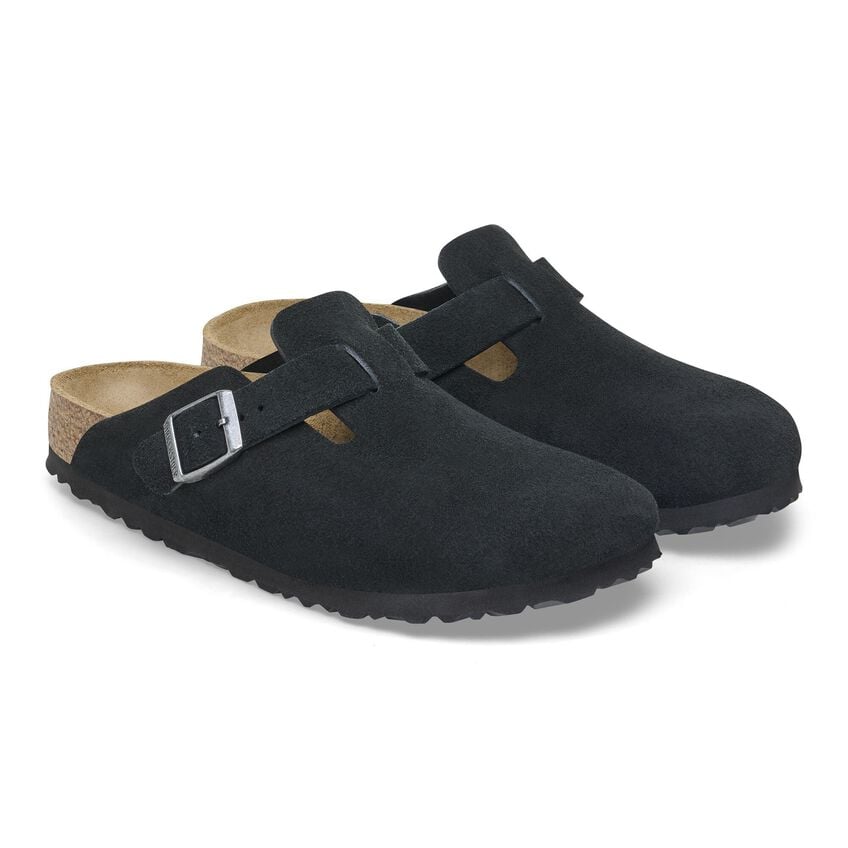 BIRKENSTOCK® BOSTON CORK CLOGS MIDNIGHT