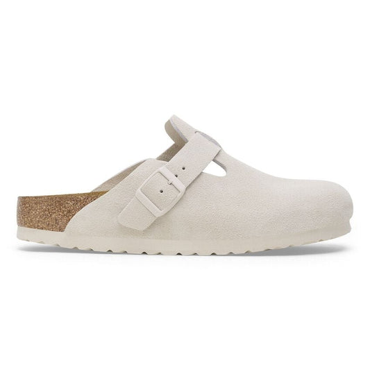 BIRKENSTOCK® BOSTON CORK CLOGS OFF-WHITE