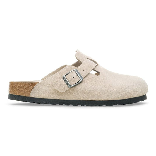 BIRKENSTOCK® BOSTON CORK CLOGS BEIGE