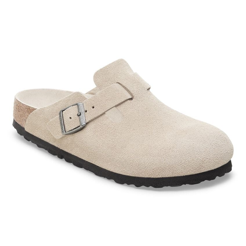 BIRKENSTOCK® BOSTON CORK CLOGS BEIGE