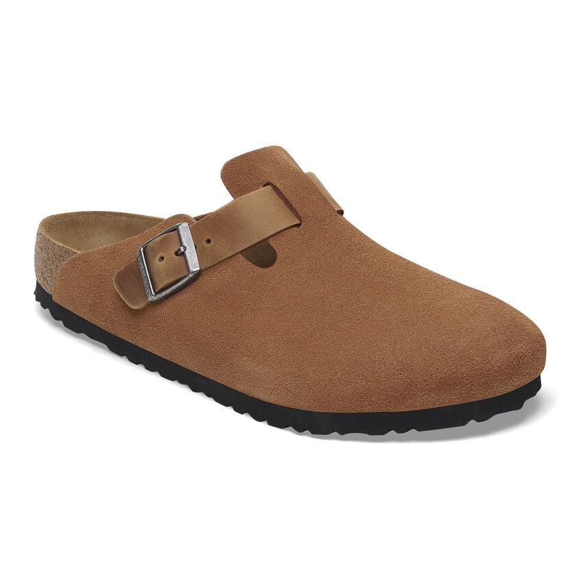 BIRKENSTOCK® BOSTON CORK CLOGS COGNAC