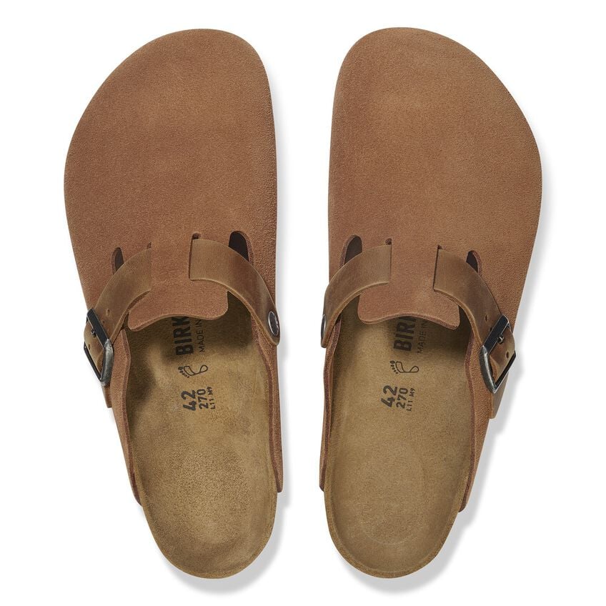 BIRKENSTOCK® BOSTON CORK CLOGS COGNAC