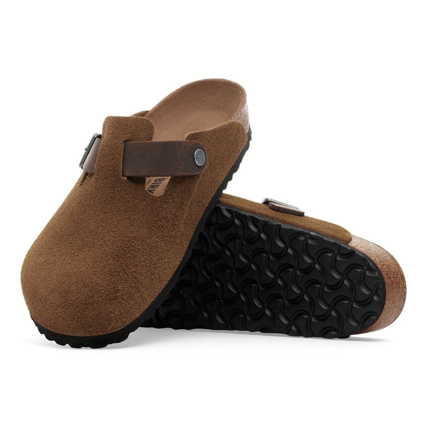 BIRKENSTOCK® BOSTON CORK CLOGS OFF-WHITE