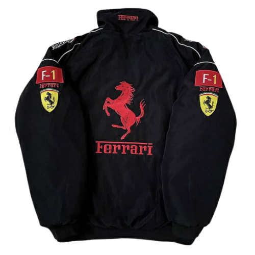 FERRARI BLACK RACING JACKET