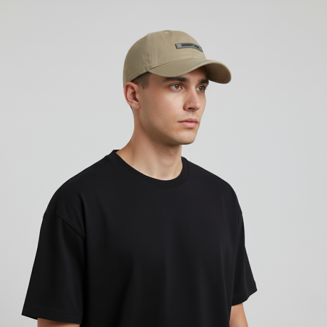 ESSENTIALS PLAIN CAP KHAKI