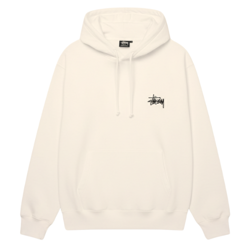 STÜSSY BASIC HOODIE BEIGE
