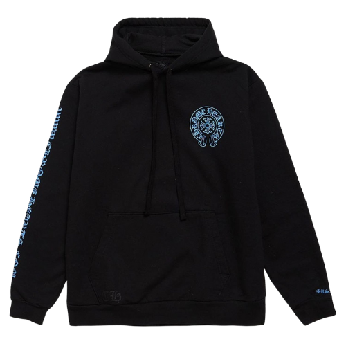 CHROME HEARTS HORSESHOE HOODIE BLACK