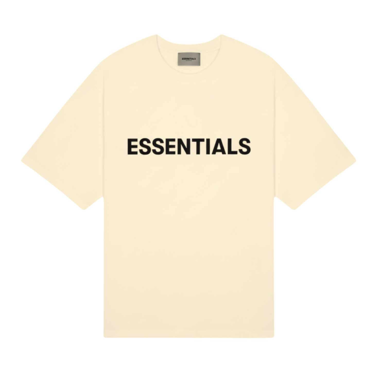 ESSENTIALS BASIC TEE JET BLACK