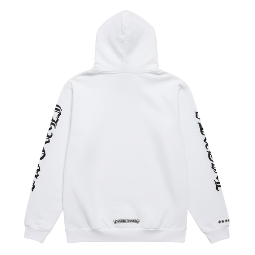 CHROME HEARTS HORSESHOE HOODIE WHITE