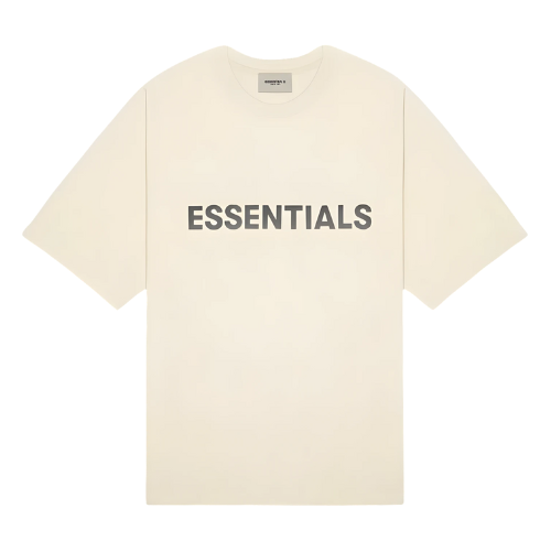 ESSENTIALS BASIC TEE CREAM