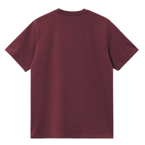 CARHARTT® WIP POCKET TEE MAROON