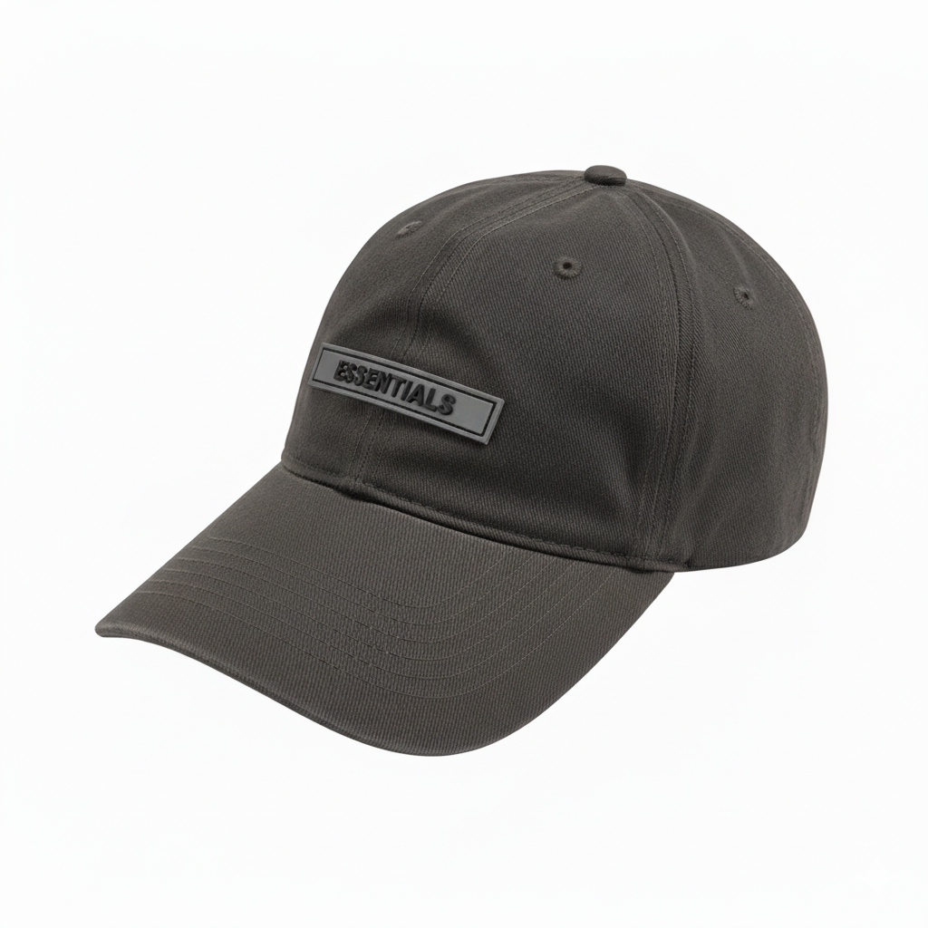 ESSENTIALS PLAIN CAP NAVY BLUE