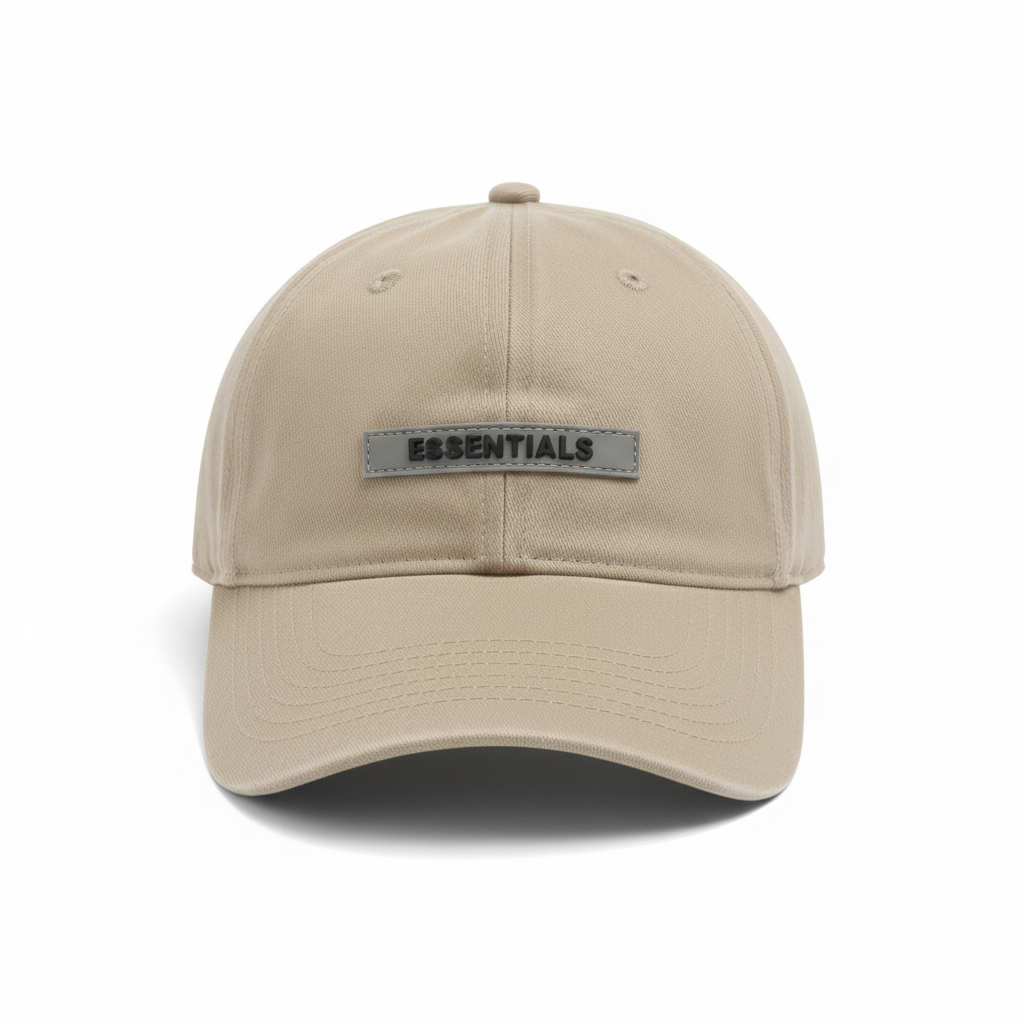 ESSENTIALS PLAIN CAP KHAKI