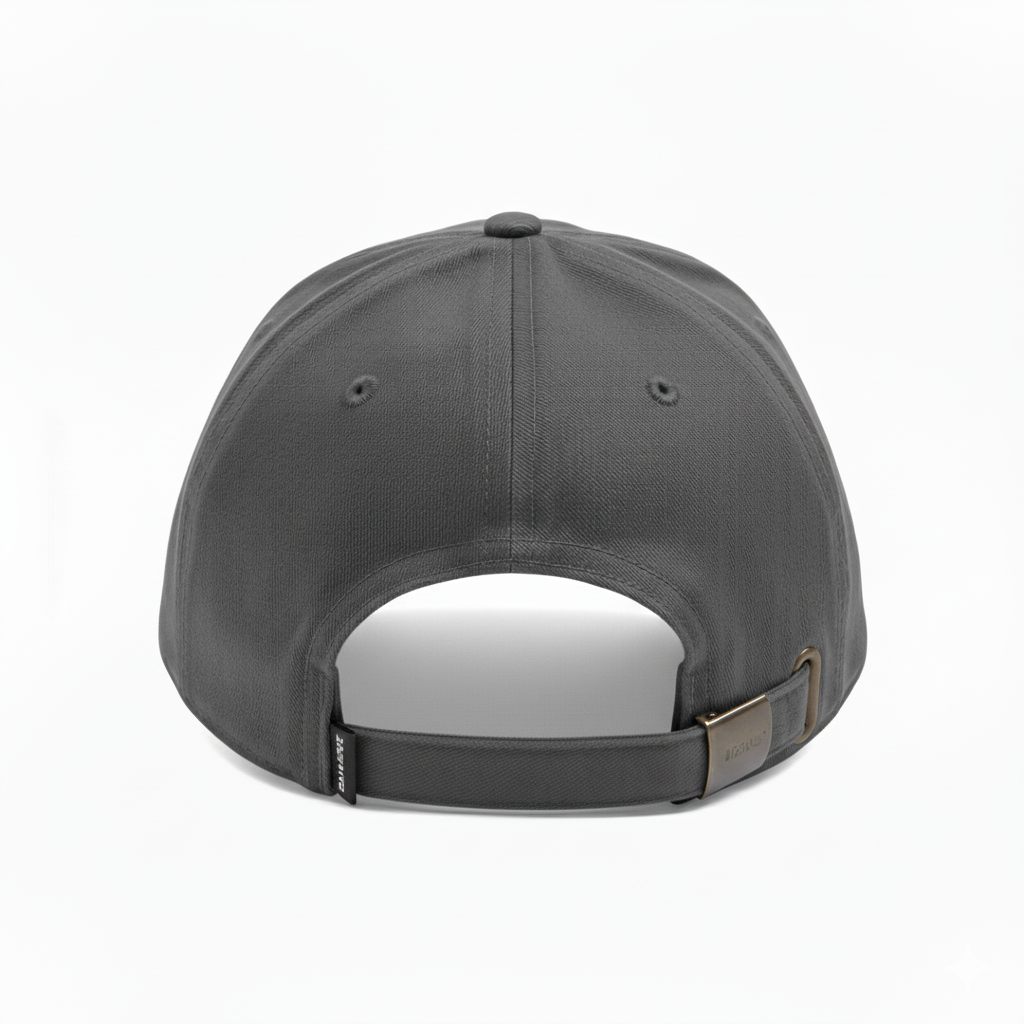 ESSENTIALS PLAIN CAP DARK GRAY