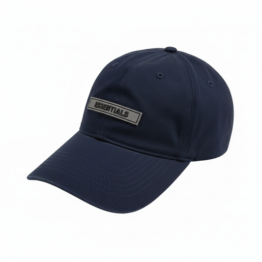ESSENTIALS PLAIN CAP NAVY BLUE