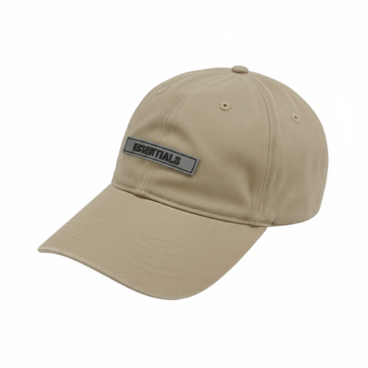 ESSENTIALS PLAIN CAP KHAKI