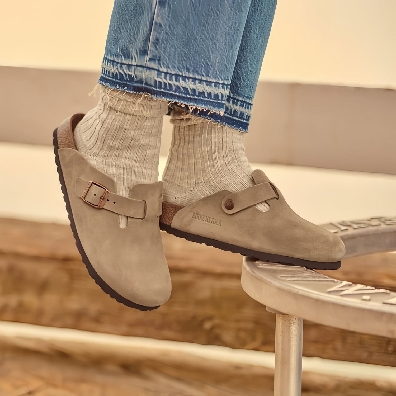 BOSTON CORK CLOGS
