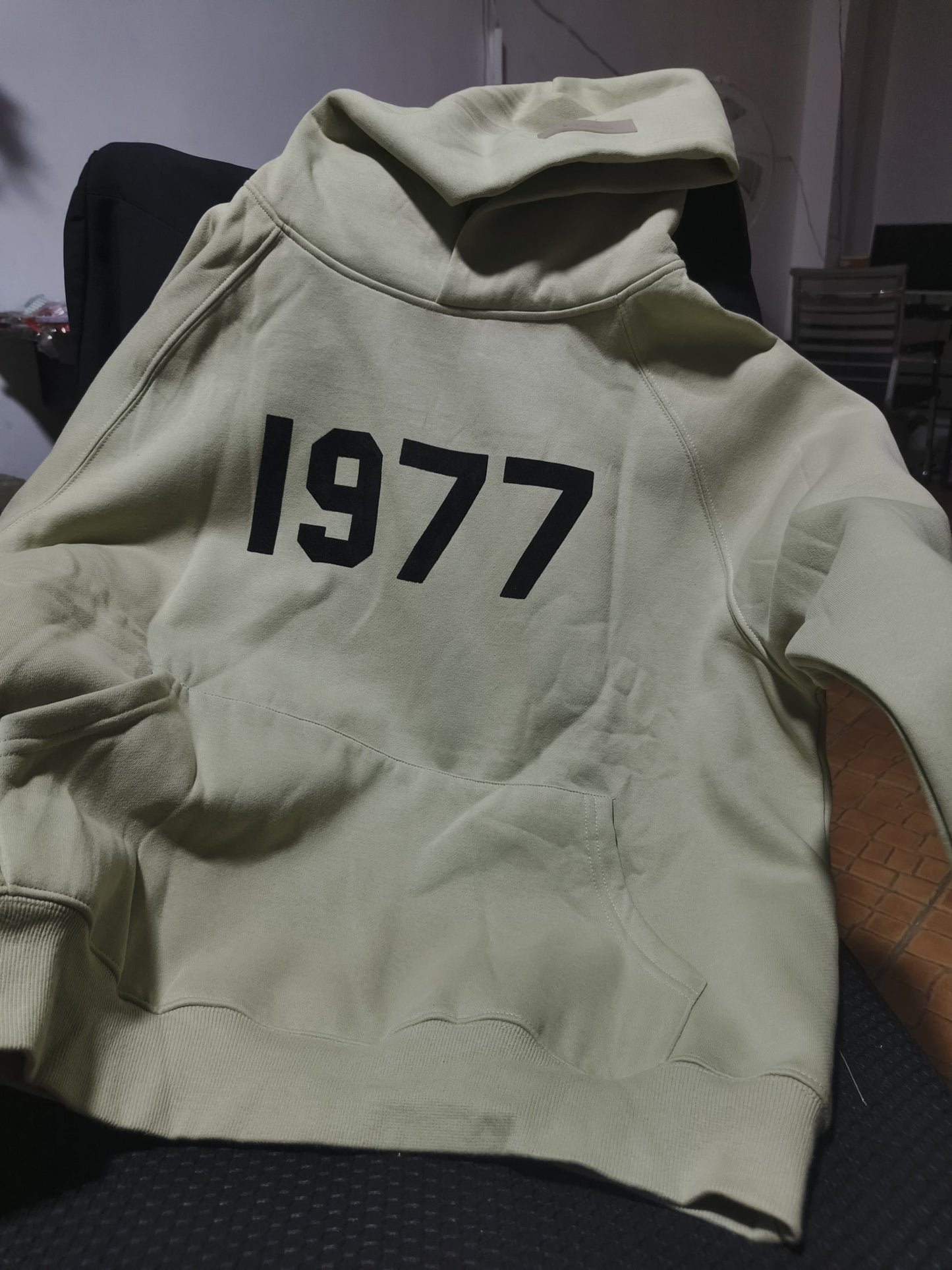 Essentials 1977 Hoodie Matcha
