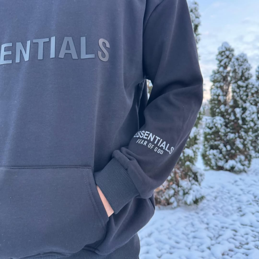 Essentials Hoodie Black