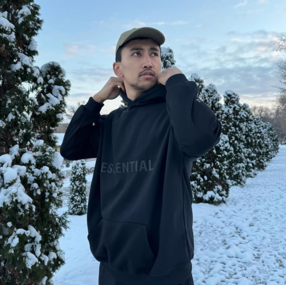Essentials Hoodie Black