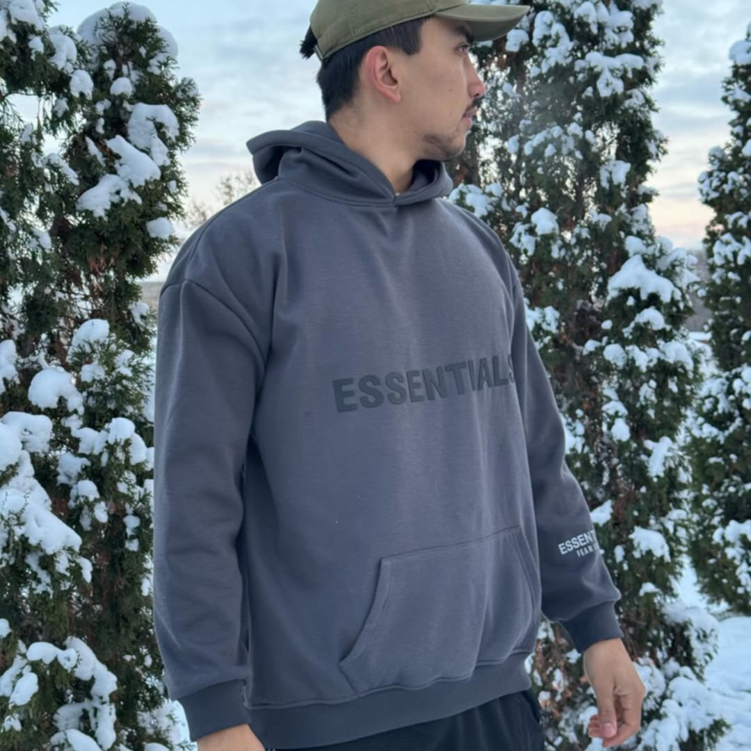 Essentials Hoodie Dark Gray