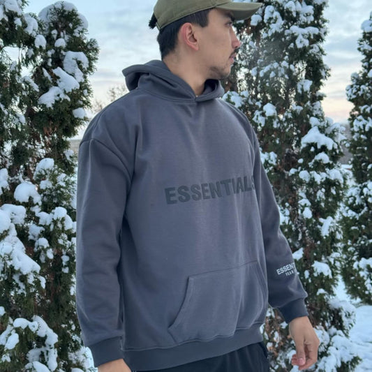 Essentials Hoodie Dark Gray