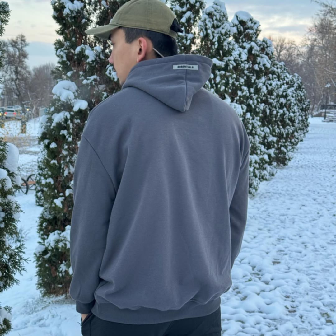 Essentials Hoodie Dark Gray