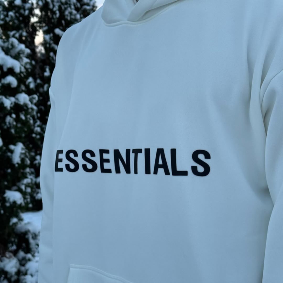 Essentials Hoodie White