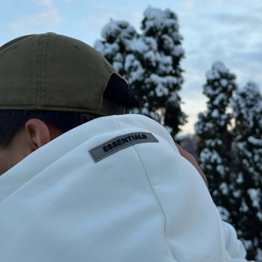 Essentials Hoodie White