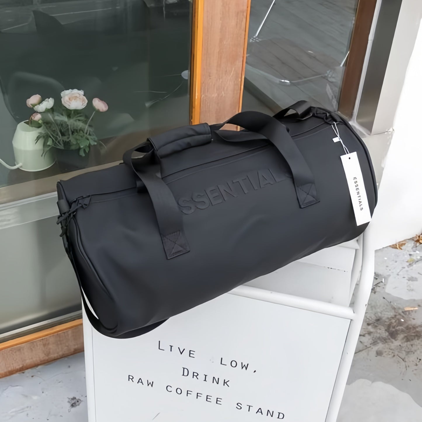 Essentials Duffel Bag Black