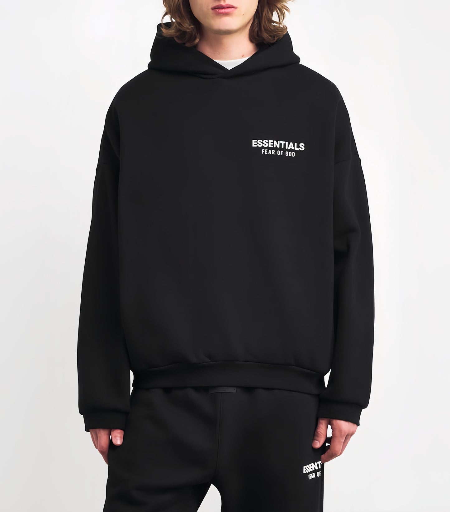 Essentials Core Heather Black