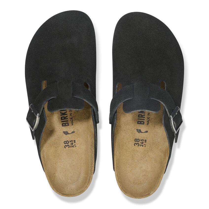BIRKENSTOCK® BOSTON CORK CLOGS MIDNIGHT