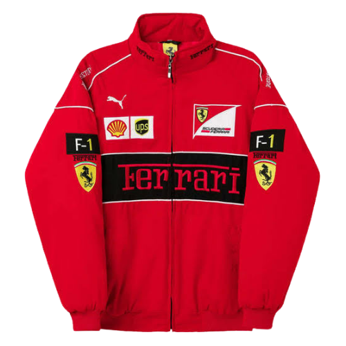 FERRARI RED RACING JACKET