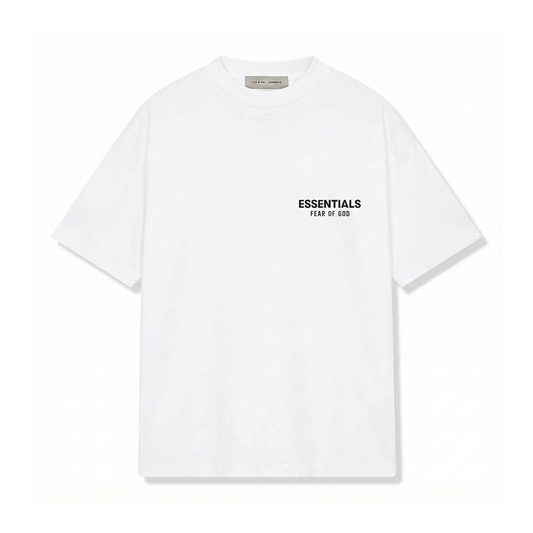 ESSENTIALS CORE BASIC TEE WHITE