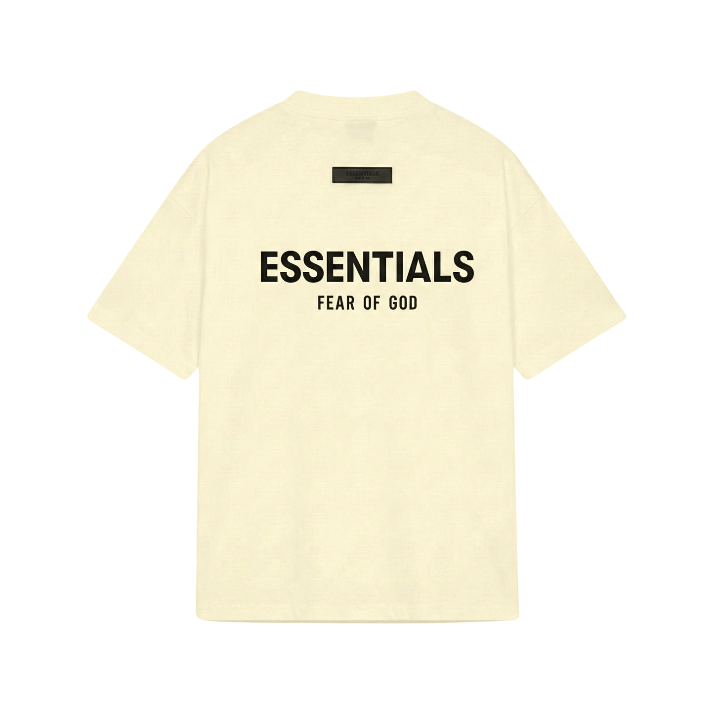 ESSENTIALS CORE BASIC TEE CREAM