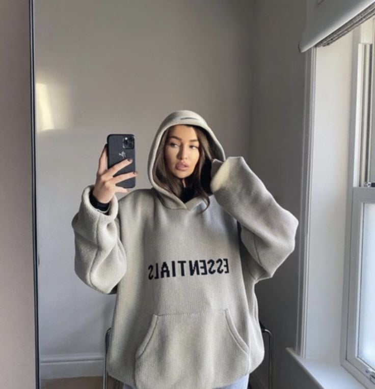 Essentials Hoodie Dark Gray