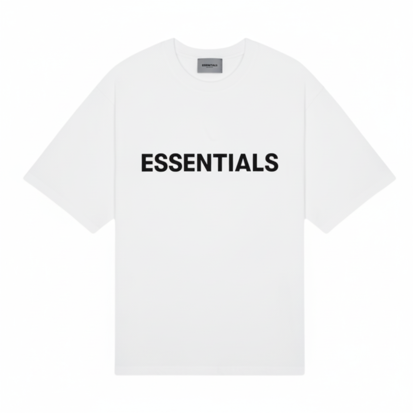 ESSENTIALS BASIC TEE WHITE