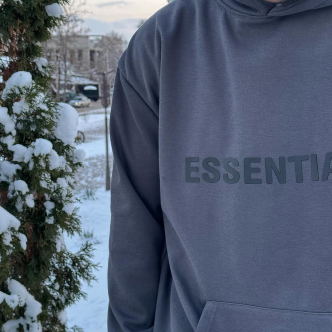 Essentials Hoodie Dark Gray