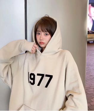 Essentials 1977 Hoodie Khaki